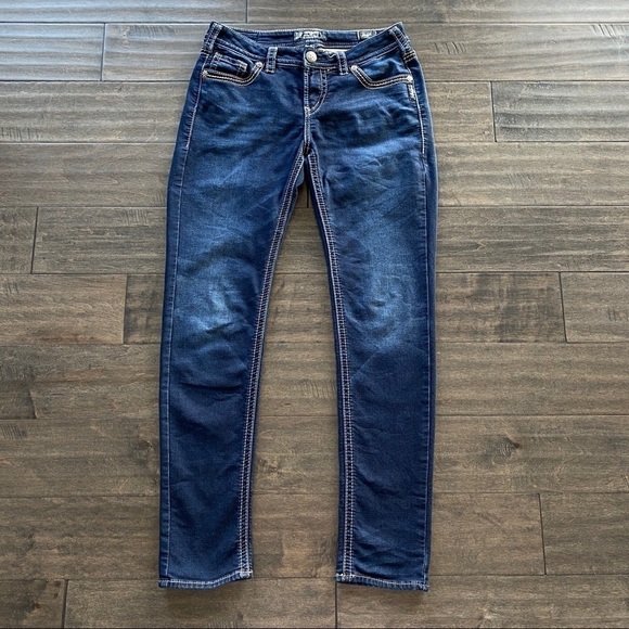 SILVER Suki Mid Pencil Skinny Joga Jeans 29 X 31 - Picture 3 of 11